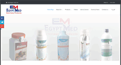 Desktop Screenshot of egypt-med.com