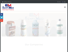 Tablet Screenshot of egypt-med.com